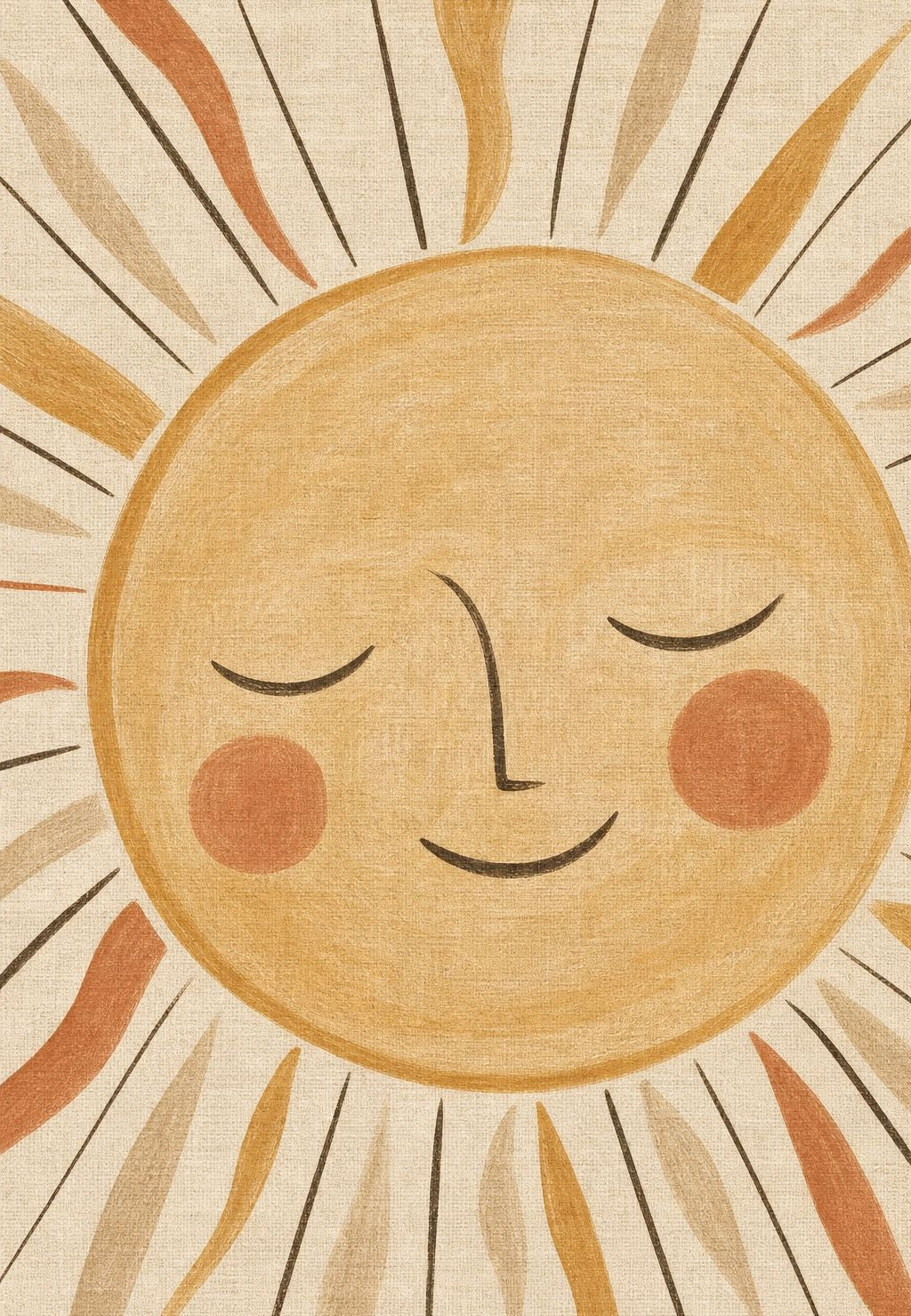 Soft Sleeping Sun